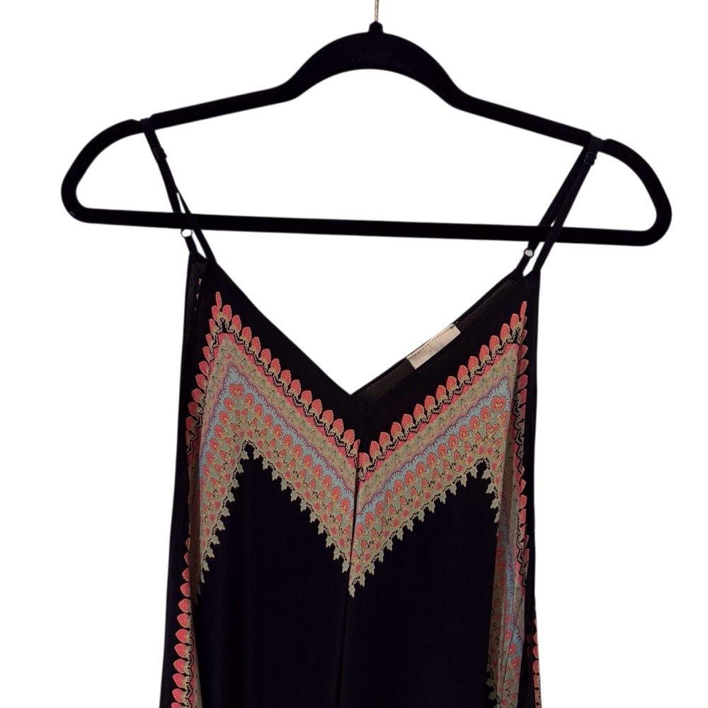 Vanessa Virginia Anthro Size M/L Boho Western Silk Estrella Bandana Dress - Picture 3 of 9